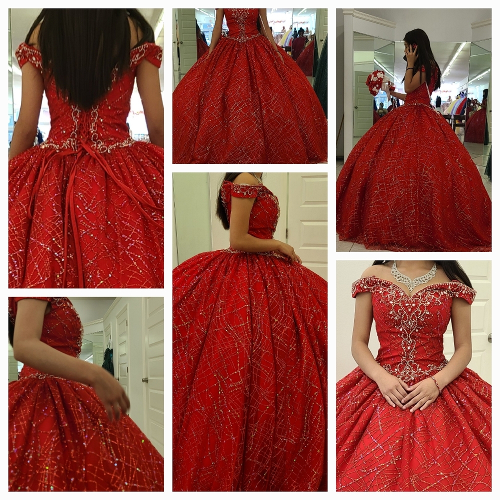 Quinceanera Red dress